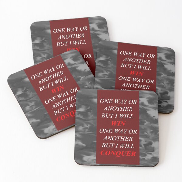 Item preview, One Way Or Another But I Will Win D25 designed and sold by SelfUpgrade.