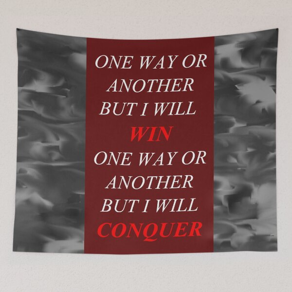 Item preview, One Way Or Another But I Will Win D25 designed and sold by SelfUpgrade.