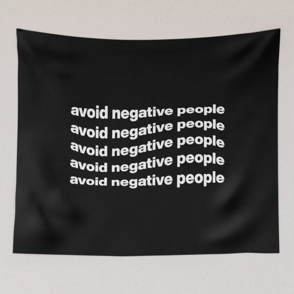 Item preview, avoid negative people designed and sold by ARTTY SHOP.