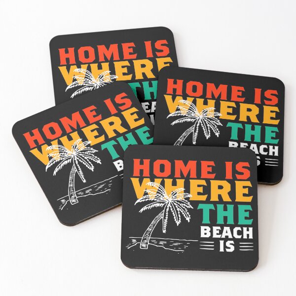 Item preview, Home Is Where The Beach Is designed and sold by eajob.
