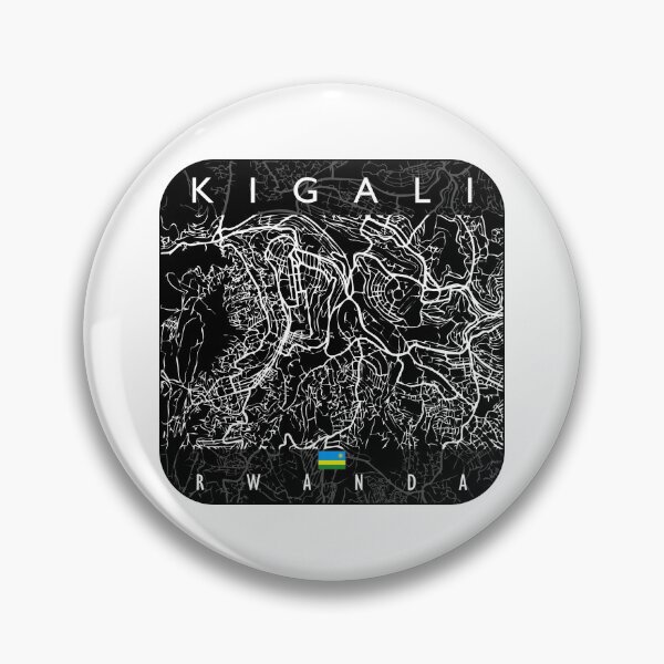 Item preview, KIGALI MAP RWANDA designed and sold by hatimelhag.