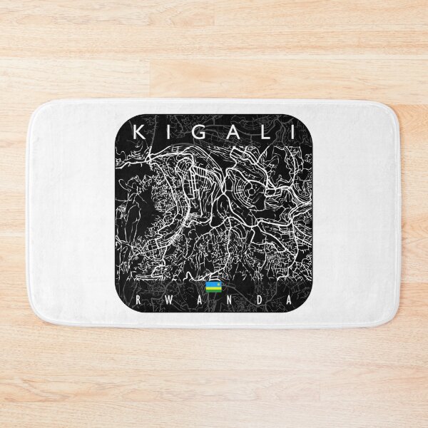 Item preview, KIGALI MAP RWANDA designed and sold by hatimelhag.