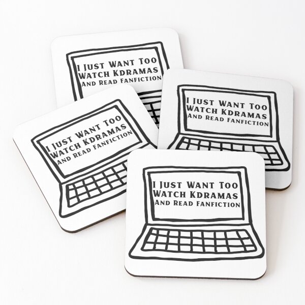 Item preview, I Just Want Too Watch Kdramas And Read Fanfiction designed and sold by Edenjodie.