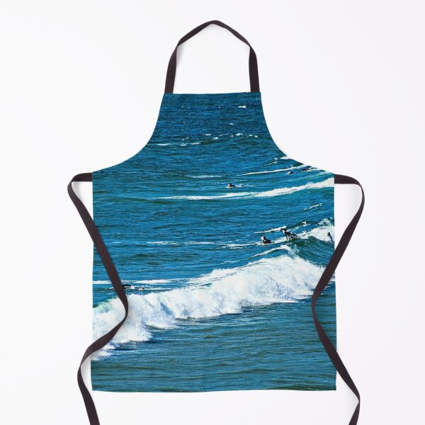 Item preview, Surfers Breaking Waves Seascape Aerial View designed and sold by worldways.