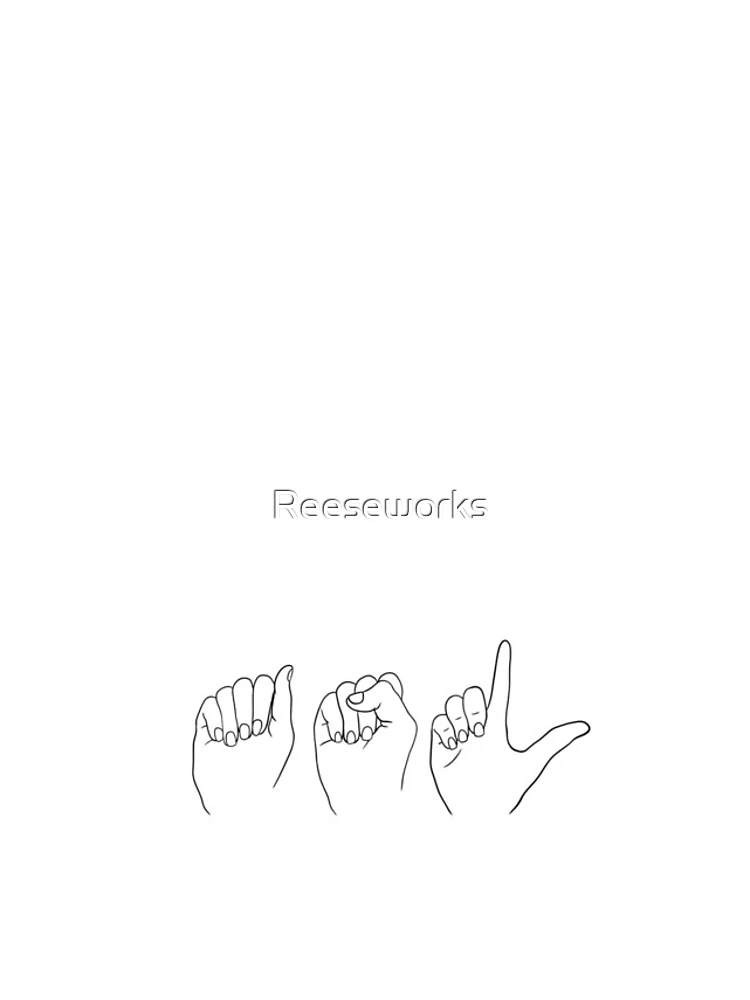 Thumbnail 4 of 4, Samsung Galaxy Phone Case, ASL  designed and sold by Reeseworks.