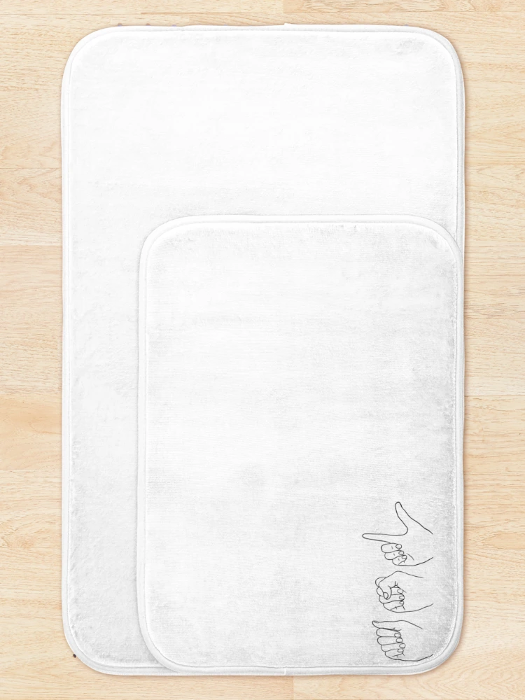 Thumbnail 5 of 6, Bath Mat, ASL designed and sold by Reeseworks.
