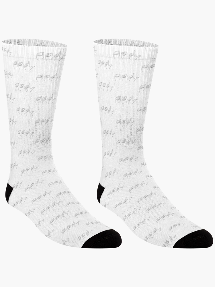 Thumbnail 3 of 5, Socks, ASL designed and sold by Reeseworks.