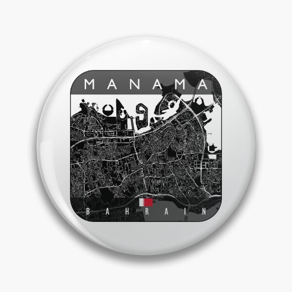 Item preview, MANAMA MAP BAHRAIN designed and sold by hatimelhag.