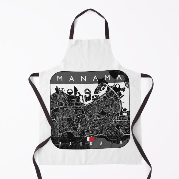 Item preview, MANAMA MAP BAHRAIN designed and sold by hatimelhag.