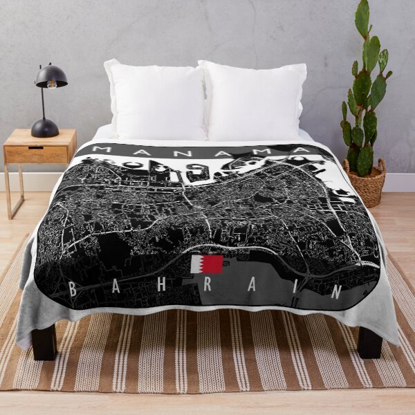 Item preview, MANAMA MAP BAHRAIN designed and sold by hatimelhag.