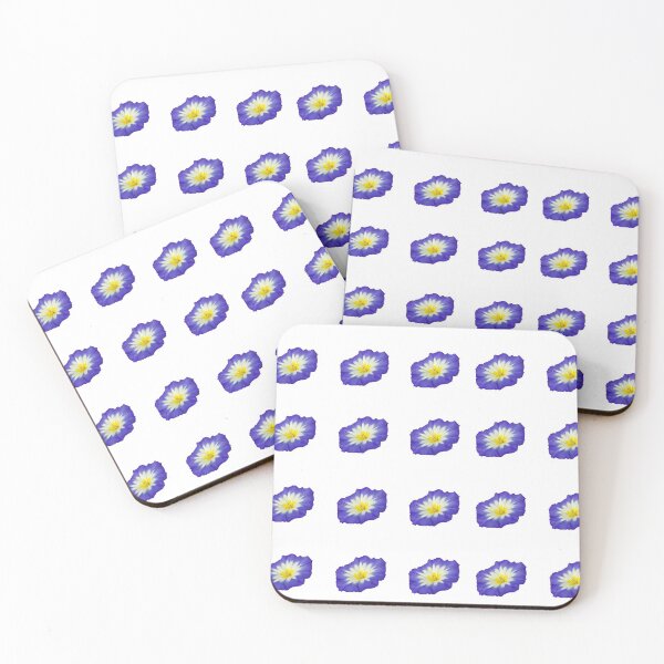 Item preview, Bright Bunch Of Blue And Yellow Primrose Flowers Pattern designed and sold by Steph-draws.