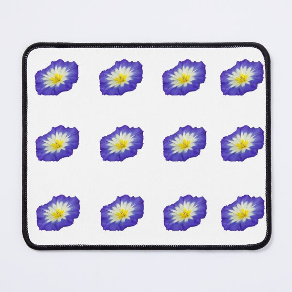 Item preview, Bright Bunch Of Blue And Yellow Primrose Flowers Pattern designed and sold by Steph-draws.
