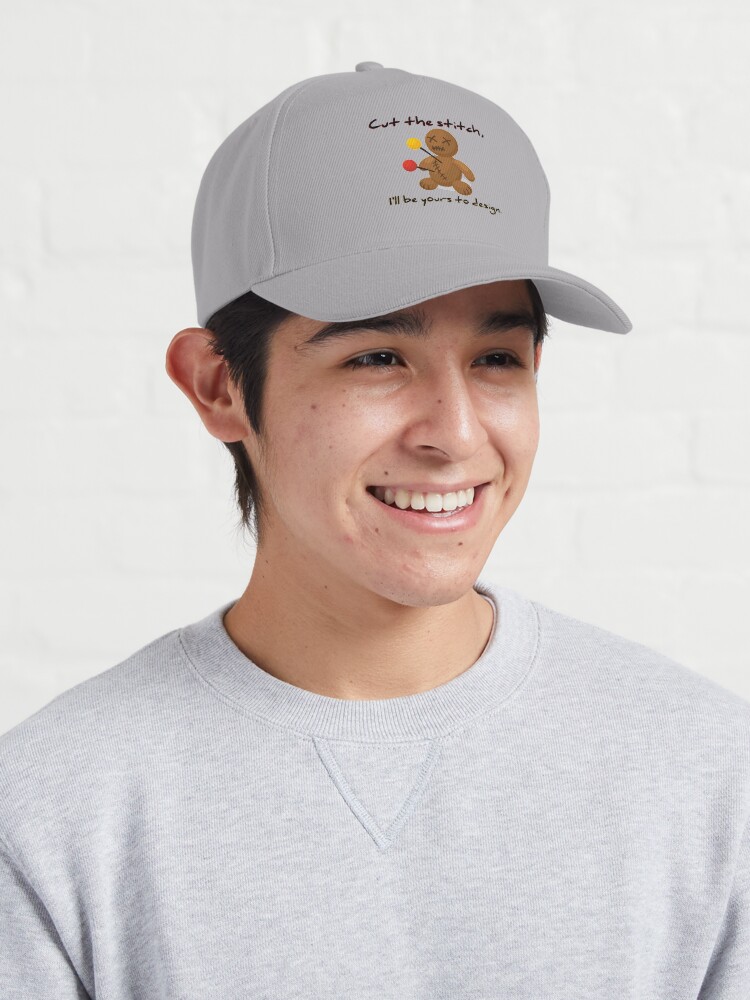 Alternate view of Cut The Stitch, Yours To Design - James Marriott Design Cap