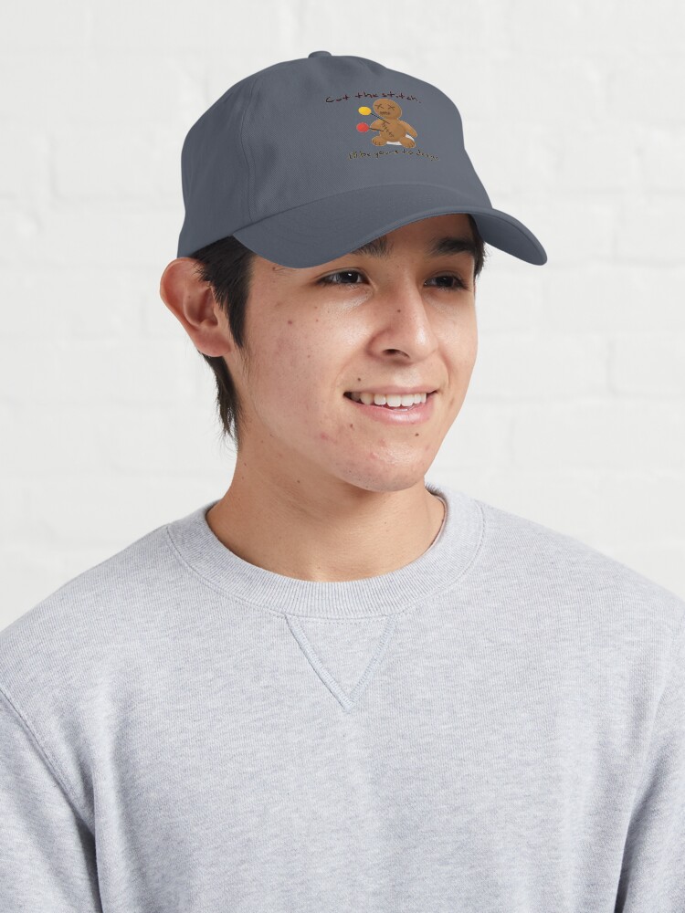 Alternate view of Cut The Stitch, Yours To Design - James Marriott Design Cap