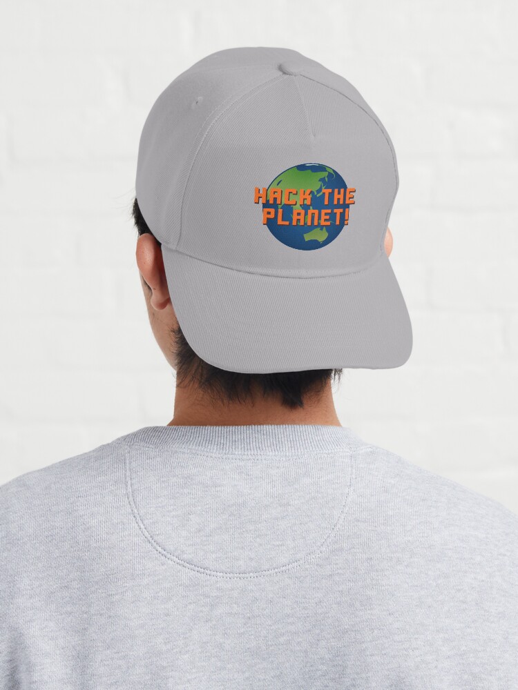 Alternate view of Hack The Planet! - Hackers Design Cap