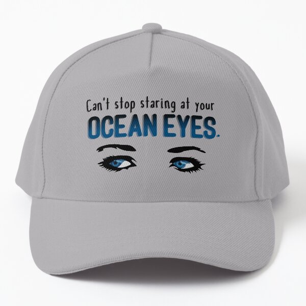 Staring At Your Ocean Eyes - Billie Eilish Design Baseball Cap