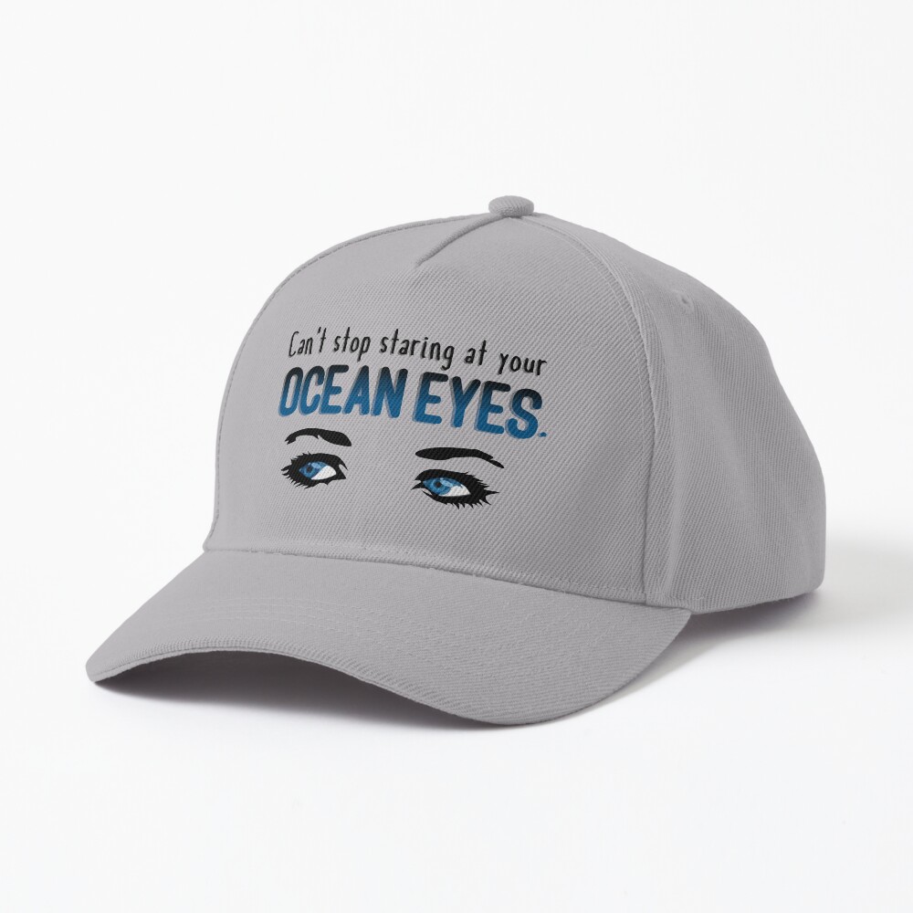 Staring At Your Ocean Eyes - Billie Eilish Design Cap