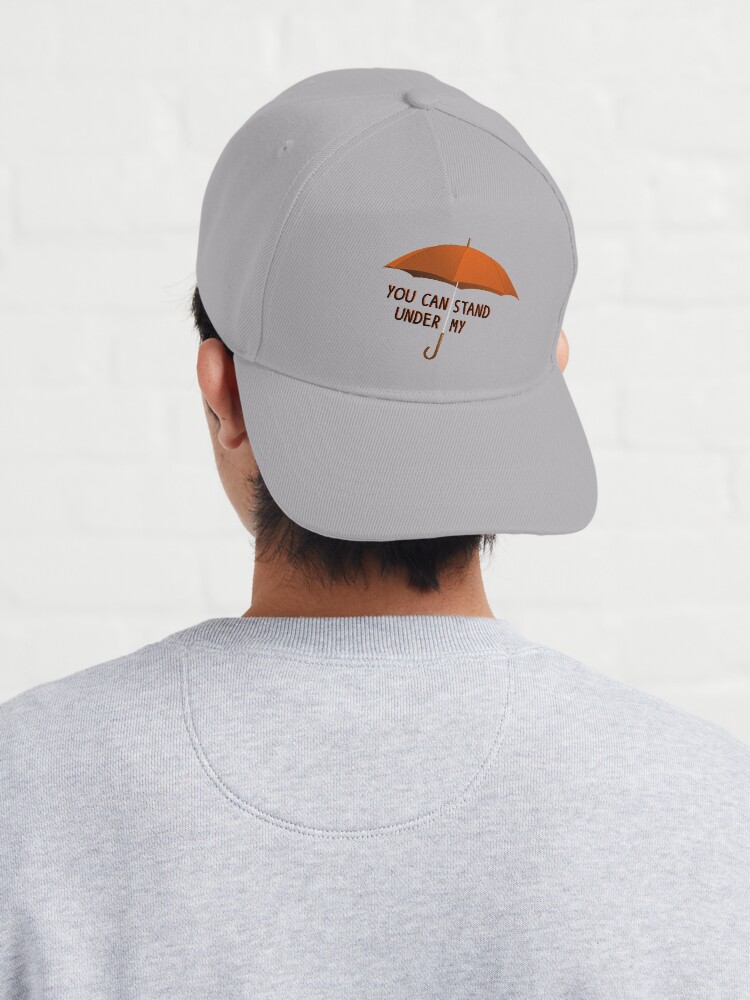 Alternate view of You Can Stand Under My Umbrella - Rihanna Design Cap