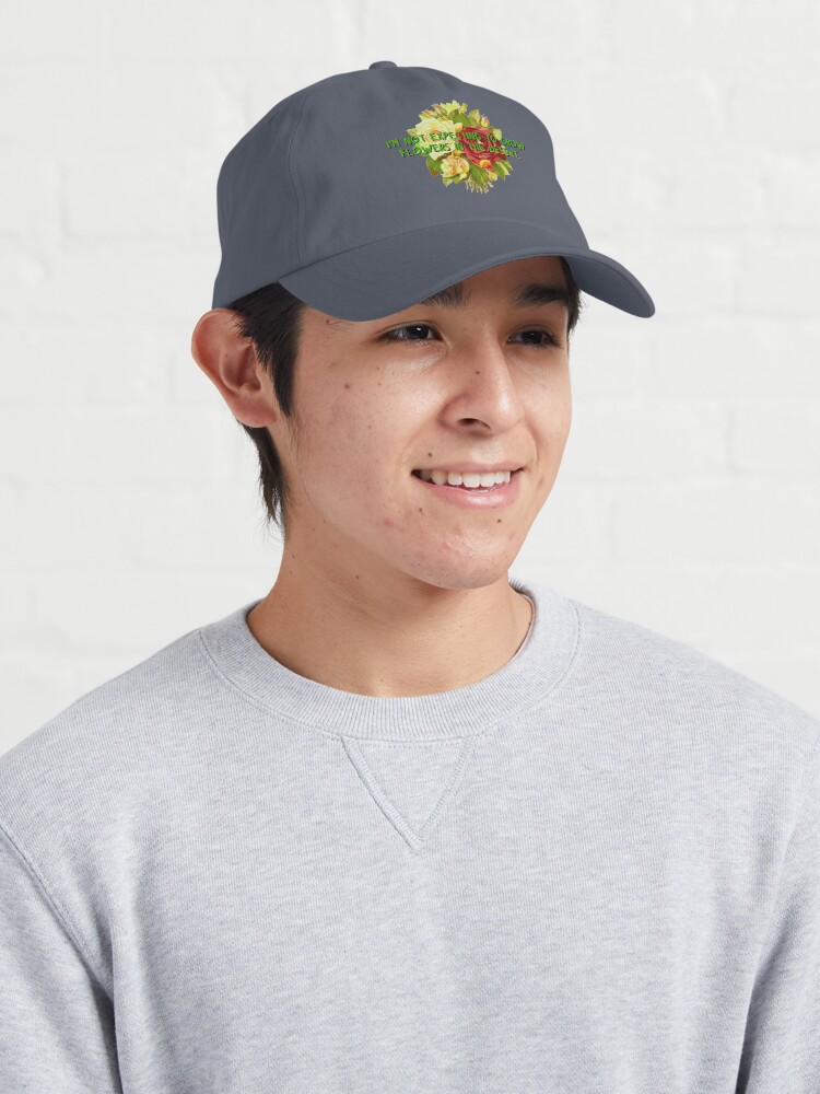 Alternate view of Not Expecting Flowers in The Desert - Big Country Design Cap