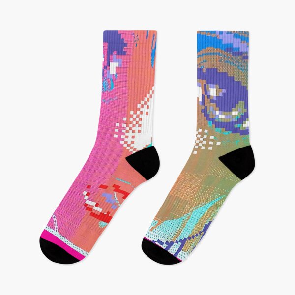 Item preview, rainbow glitch anime girl aesthetic -  designed and sold by suyanah.