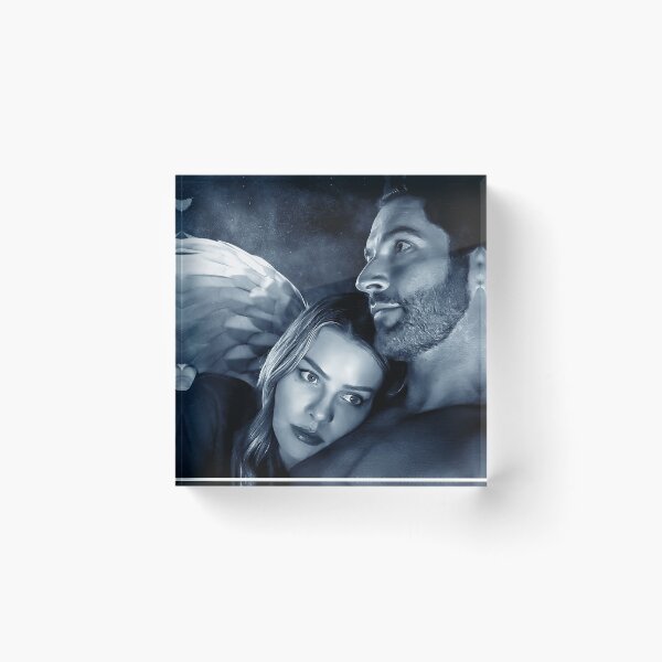 Item preview, Lucifer and Chloe Wings Cuddle designed and sold by Kristin Harris Productions: Fanart Designs.