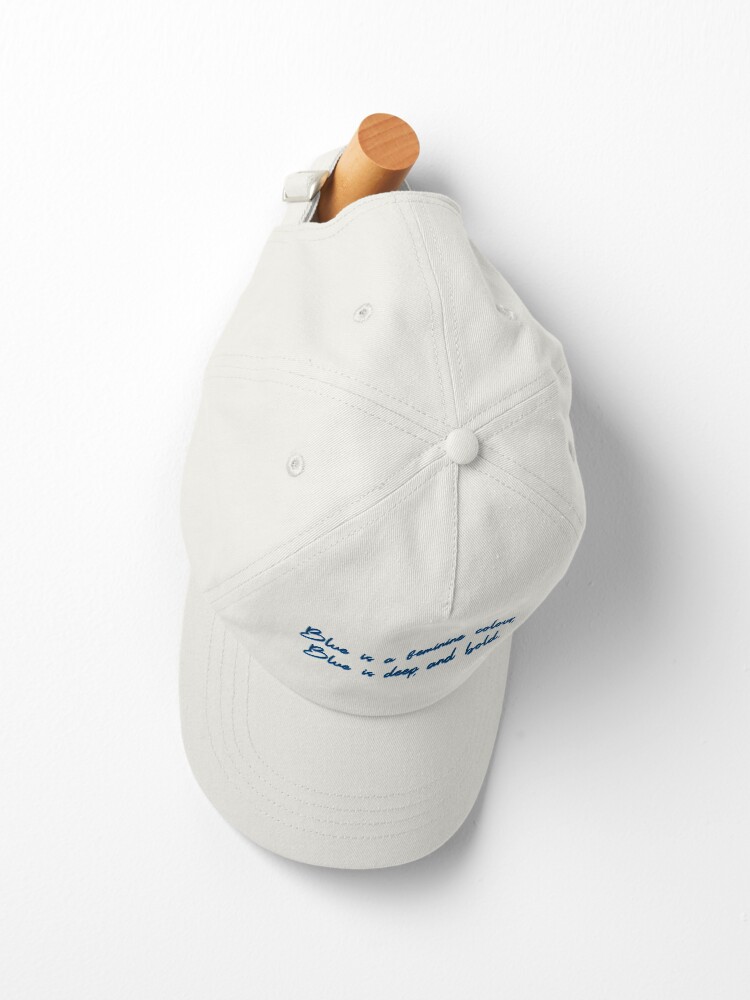 Alternate view of Blue, A Feminine Colour - MIKA Design Cap