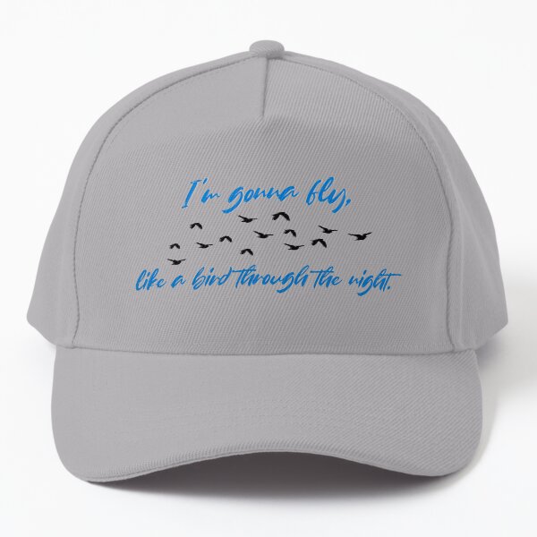 Fly, Like A Bird Through The Night - Sia Design Baseball Cap