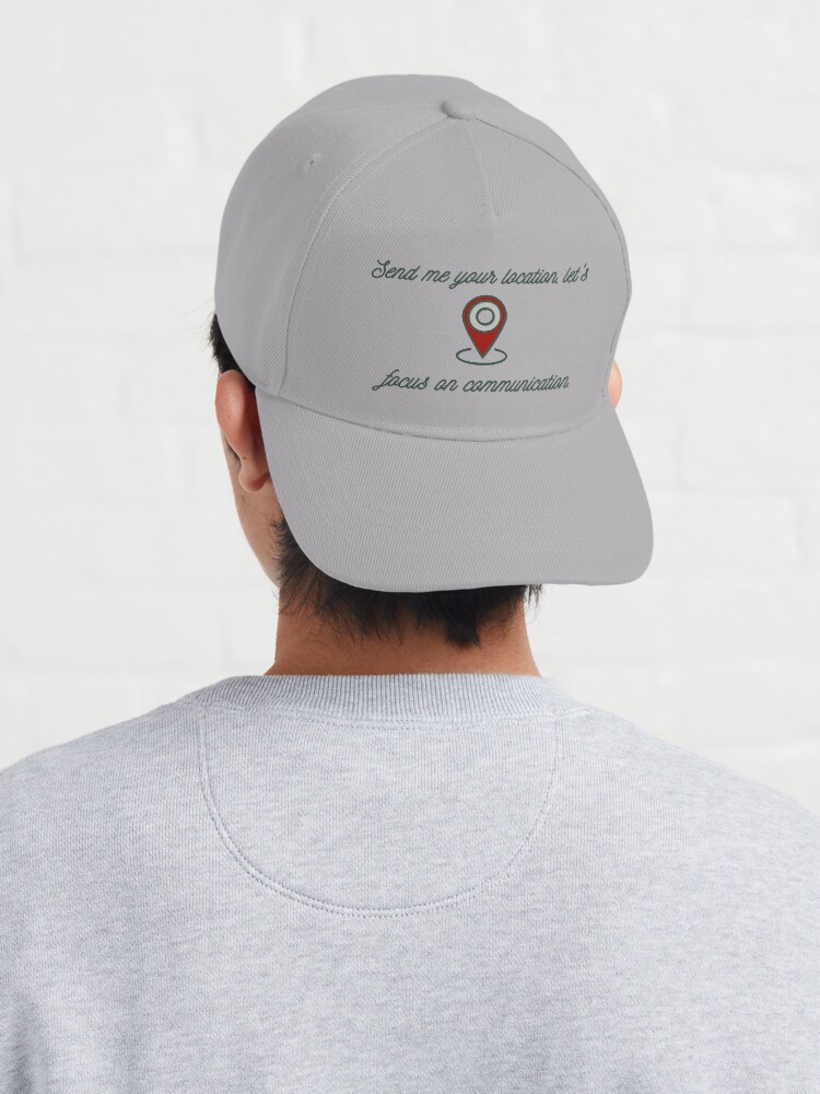 Alternate view of Send Me Your Location - Khalid Design Cap