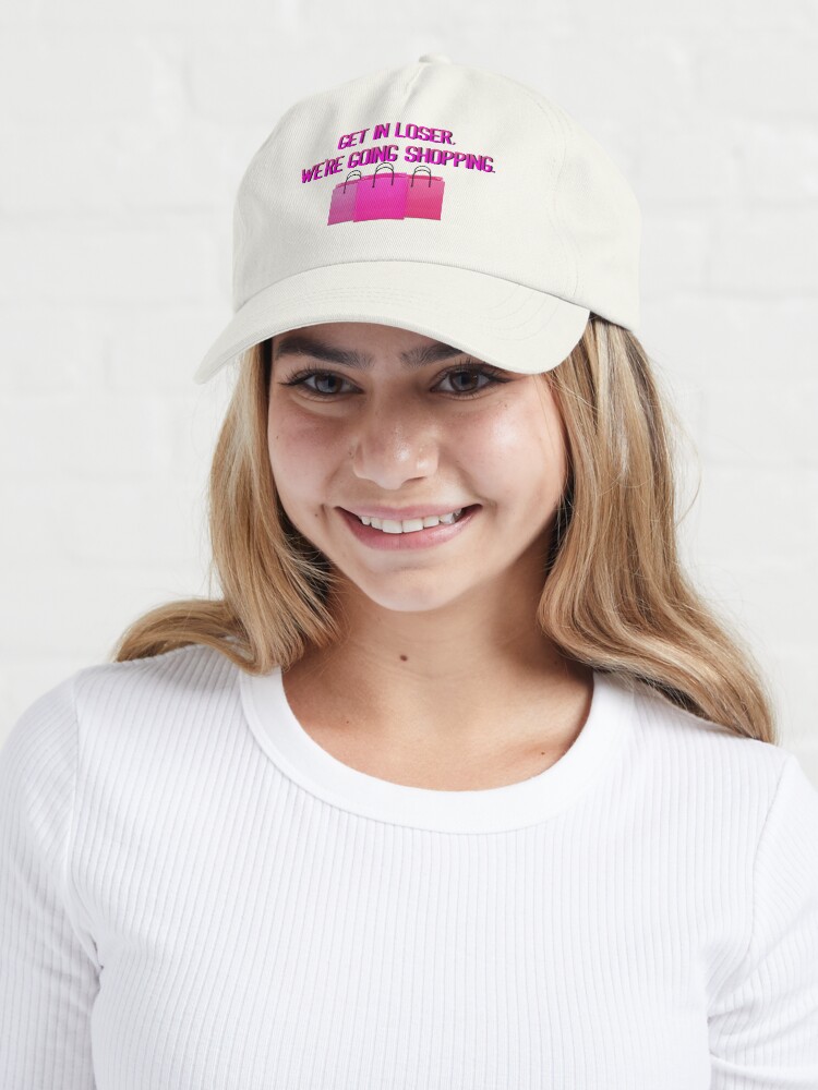 Alternate view of Get In Loser, We're Going Shopping - Mean Girls Design Cap