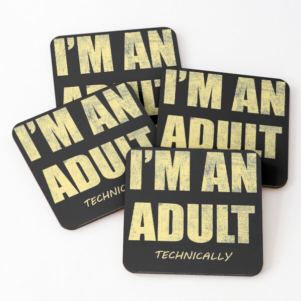 Item preview,  I'm An Adult designed and sold by freeArt10.