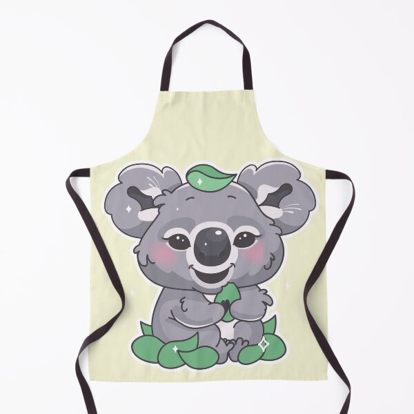 Item preview, Cute kawaii australian koala enjoying leafs designed and sold by Red-ElYoubi.
