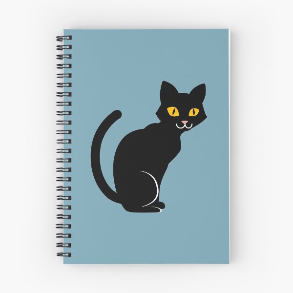 Item preview, Spooky Black Cat designed and sold by Nabello.