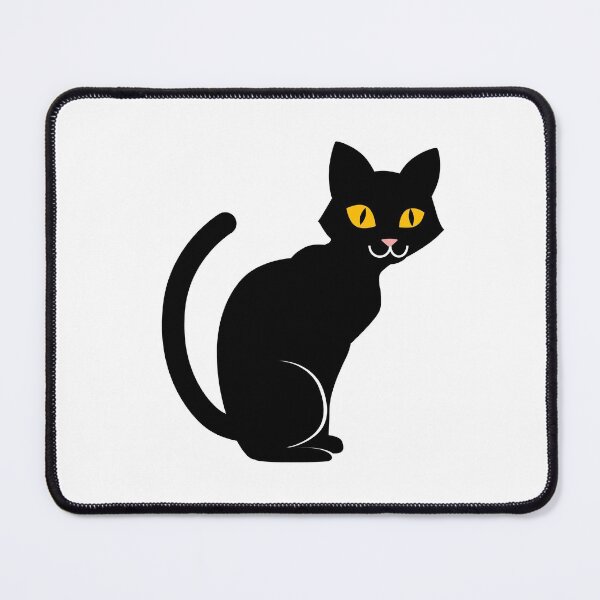 Item preview, Spooky Black Cat designed and sold by Nabello.