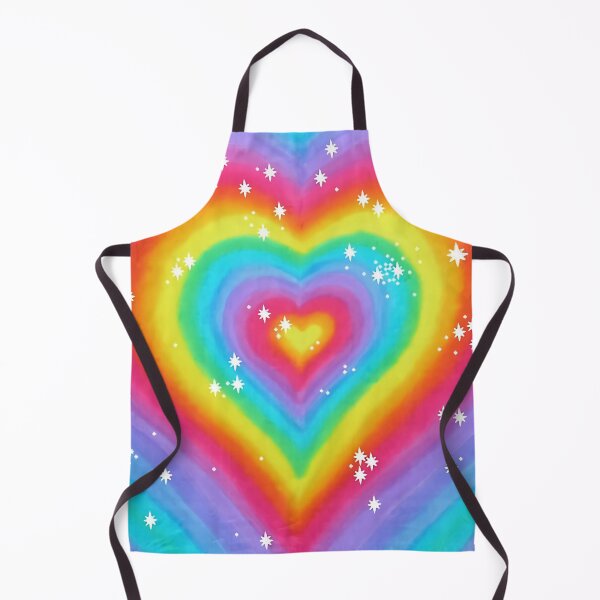 Item preview, rainbow y2k heart - designed and sold by suyanah.