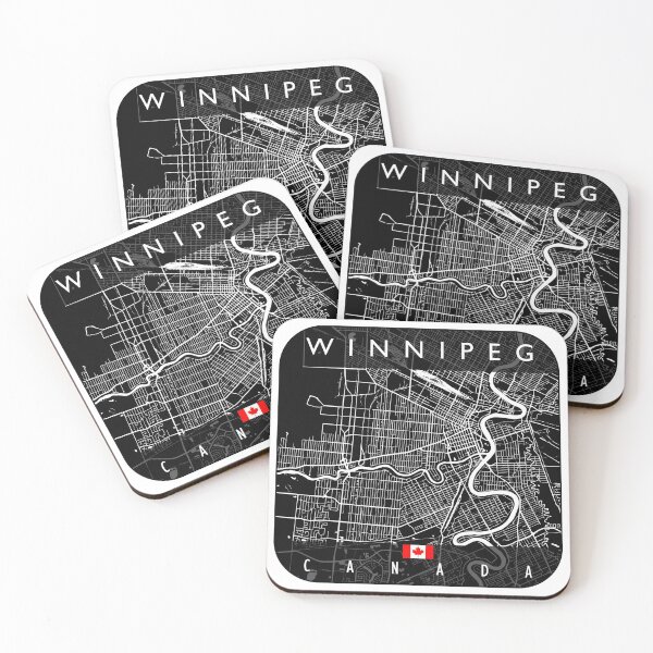 Item preview, WINNIPEG MAP CANADA designed and sold by hatimelhag.