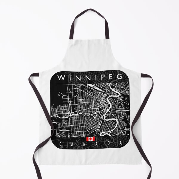 Artikelvorschau, WINNIPEG KARTE KANADA entworfen und verkauft von hatimelhag.