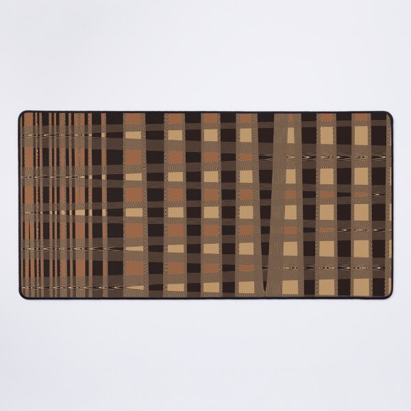 Item preview, Wild coffee, toffee plaid designed and sold by PatsIsland.