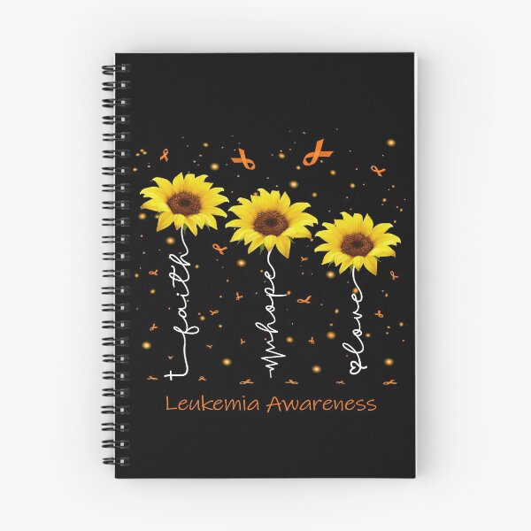 Item preview, Sunflower Faith Hope Love Leukemia Awareness designed and sold by largellie.