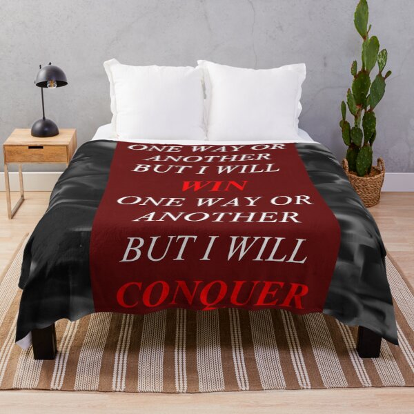 Item preview, One Way Or Another But I Will Win D26 designed and sold by SelfUpgrade.