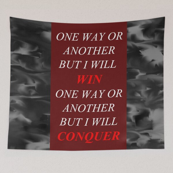 Item preview, One Way Or Another But I Will Win D26 designed and sold by SelfUpgrade.