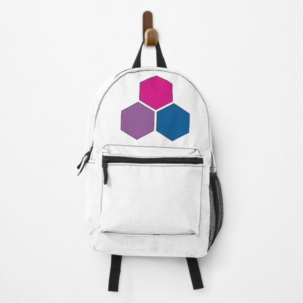 Item preview, Bisexual Pride Honeycomb Graphic designed and sold by iscaStudioArt.