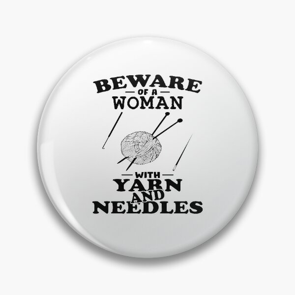 Item preview, Funny Woman Crochet Knitting Saying designed and sold by ferdaousseshop.