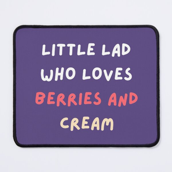 Item preview, Little Lad Who Loves Berries And Cream designed and sold by supercomfy.