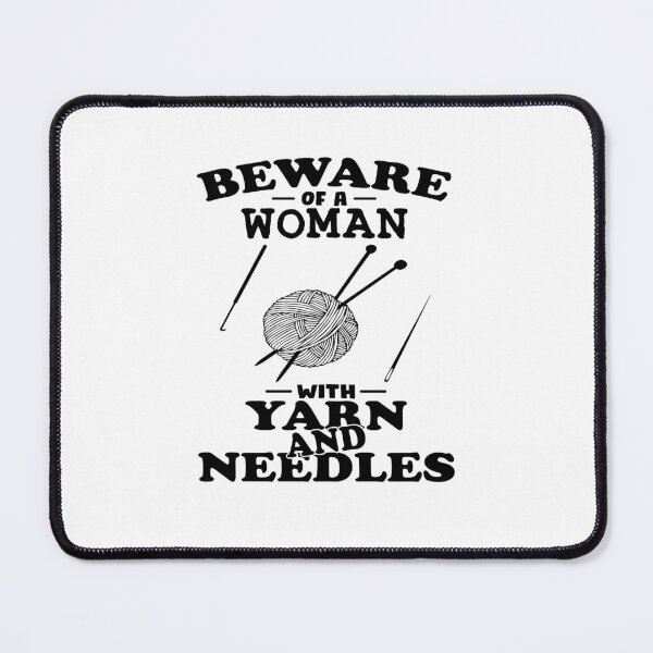 Item preview, Funny Woman Crochet Knitting Saying designed and sold by ferdaousseshop.