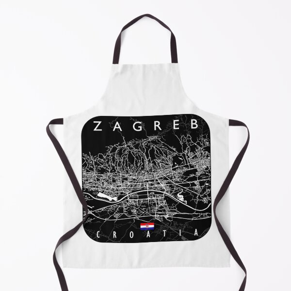 Item preview, ZAGREB MAP CROATIA designed and sold by hatimelhag.