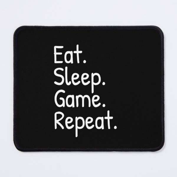 Item preview, Mens Eat Sleep Game Repeat Funny Shirts Nerdy Gamer Tees Vintage Novelty designed and sold by Islanr.
