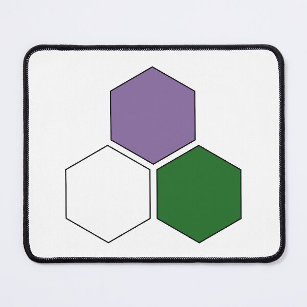 Item preview, Genderqueer Pride Honeycomb Graphic designed and sold by iscaStudioArt.