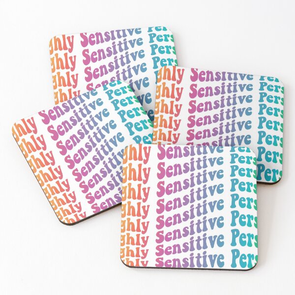 Item preview, Colorful Rainbow Gradient Highly Sensitive Person designed and sold by TheMurphyGirl.