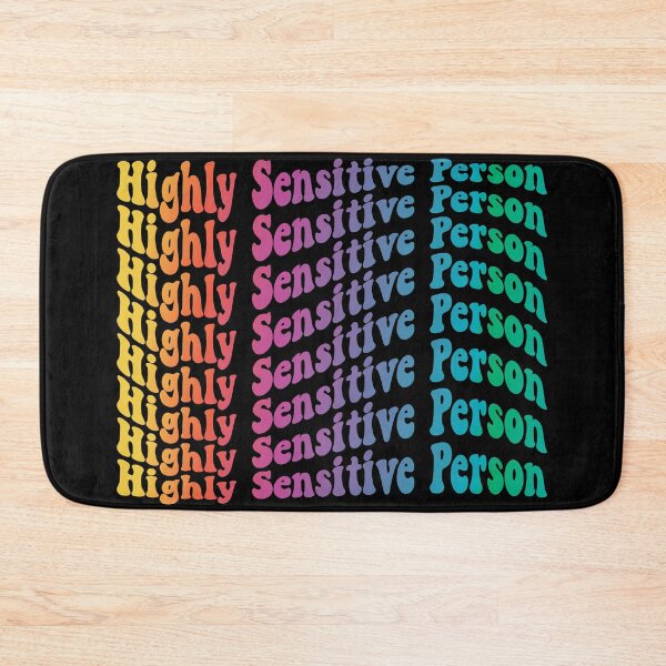 Item preview, Colorful Rainbow Gradient Highly Sensitive Person designed and sold by TheMurphyGirl.