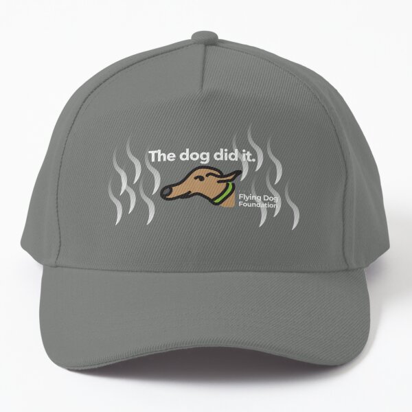 The Dog Did It - Dark Fabric Baseball Cap